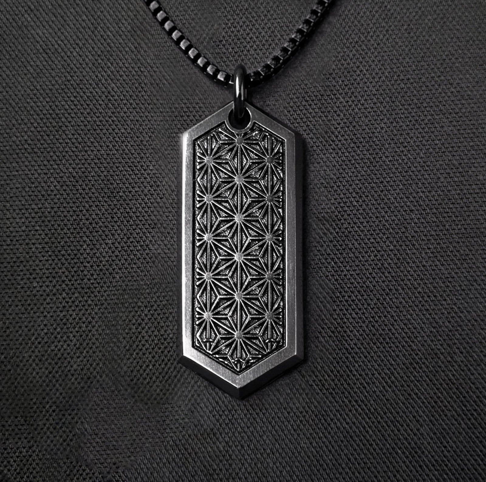 Asanoha Gunmetal Object