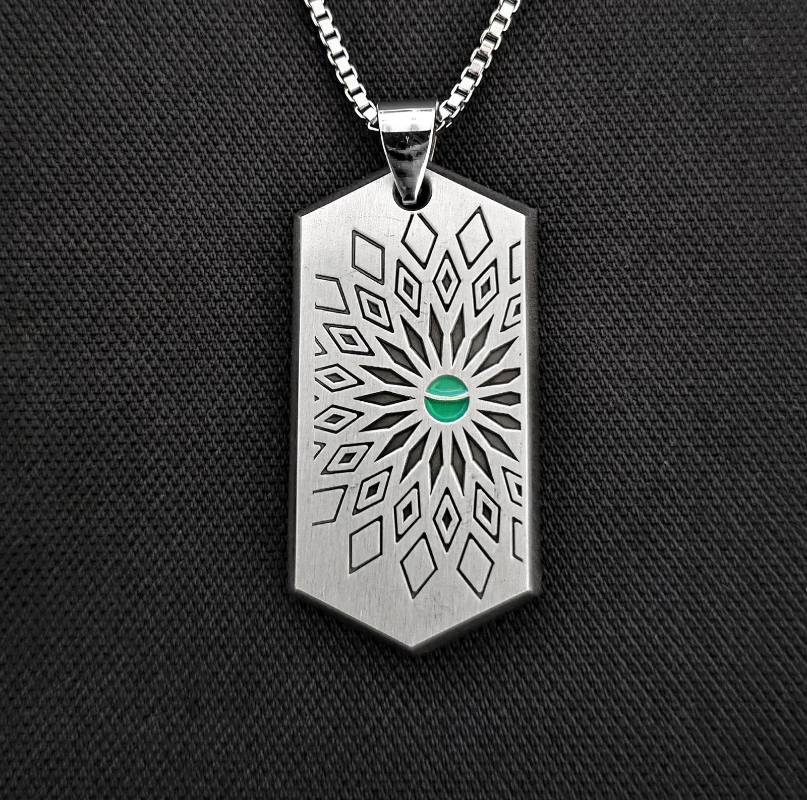 Bloom Brushed Silver Object